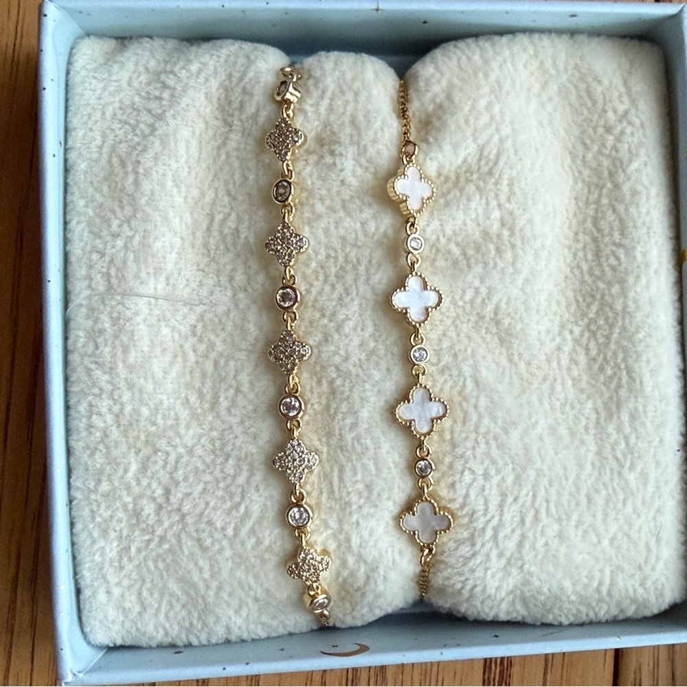 Gold Bracelet Set